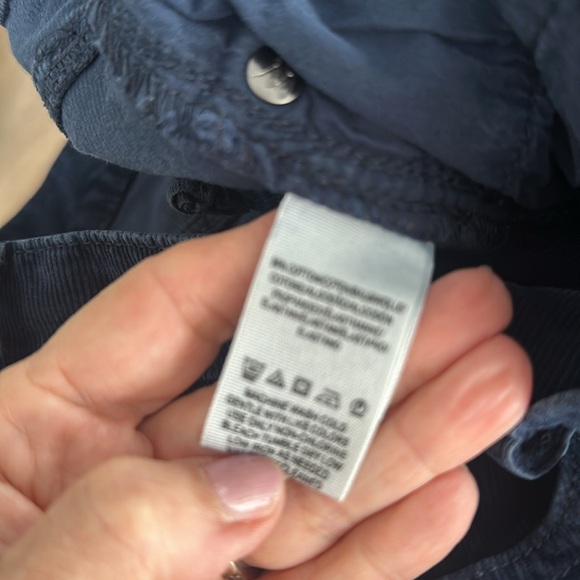 We the free navy corduroy raw hem pants (29) 🌿 - Picture 7 of 7